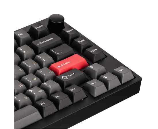 Клавіатура Lemokey P1 Pro Super Banana RGB Wireless/Bluetooth/USB Carbon Black (P1P-M4-UA), зображення 8