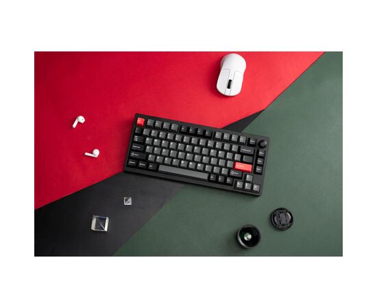 Клавіатура Lemokey P1 Pro Super Red RGB Wireless/Bluetooth/USB Carbon Black (P1P-M1-UA), зображення 3