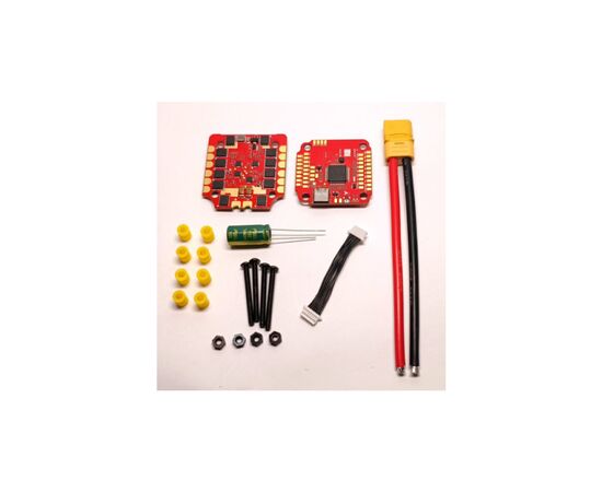 Політний стек FLYTEX Fuzia F405 V2 + ESC 55A 6S (WVST3REDYELLOWV2), зображення 3