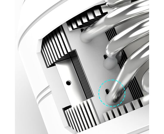 Кулер до процесора Zalman ZET5WHITE, зображення 6