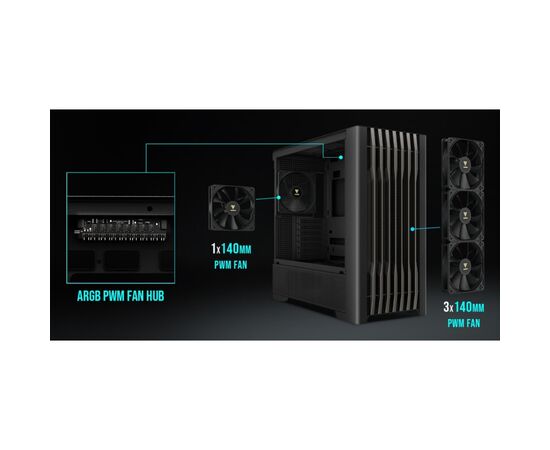 Корпус для ПК Gamdias ATHENA P3 (4711514501148), зображення 11