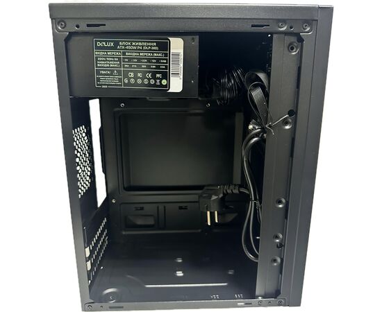 Корпус Delux MK 350 Black 450W 12Fan (MK 350 450W 12Fan), зображення 6