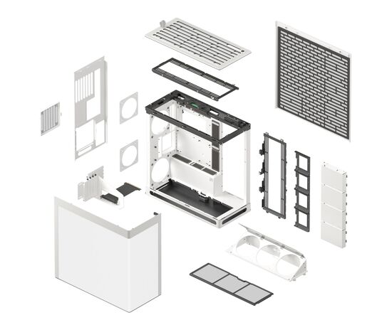 Корпус HAVN HS 420 VGPU Edition White (HVN-CA-HS420-07), зображення 10