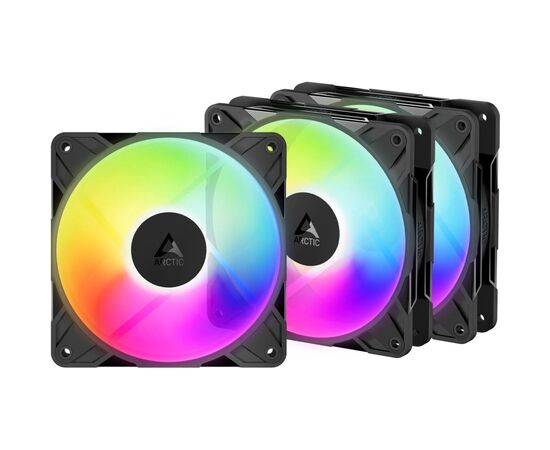 Кулер для корпуса Arctic P12 Pro Reverse A-RGB, 3 Pack (ACFAN00333A)