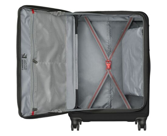 Чемодан Wenger Amplix Hardside Medium чорна (653326), изображение 8