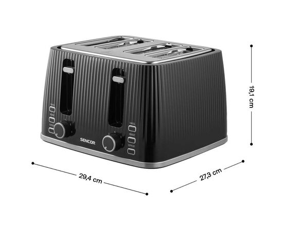 Тостер Sencor STS7541BK, зображення 2