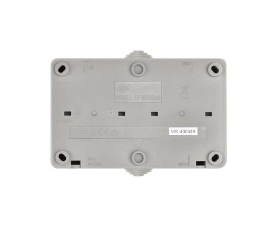 Розетка EMOS 16A 250V IP44 подвійна (A1396.2), изображение 4