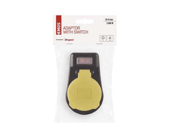 Розетка EMOS 16A 250V IP44 одинарна (P00292), изображение 5