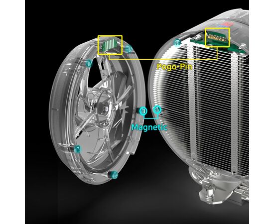 Кулер до процесора Zalman ZET5BLACK, зображення 9