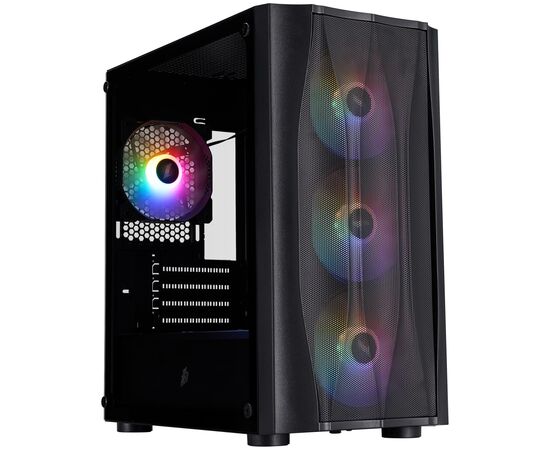 Корпус 1stPlayer X3-M-BK-4F1