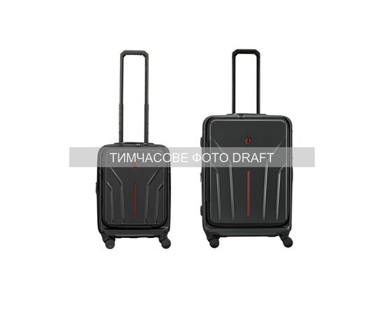 Набор чемоданов Wenger Amplix Hardside (S+M), чорні (653332)