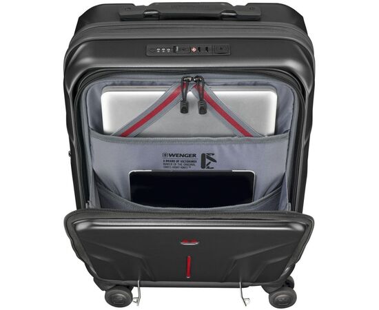 Набір валіз Wenger Amplix Hardside (S+M+L), чорні (653335), зображення 3