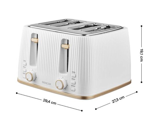 Тостер Sencor STS7540WH, зображення 2