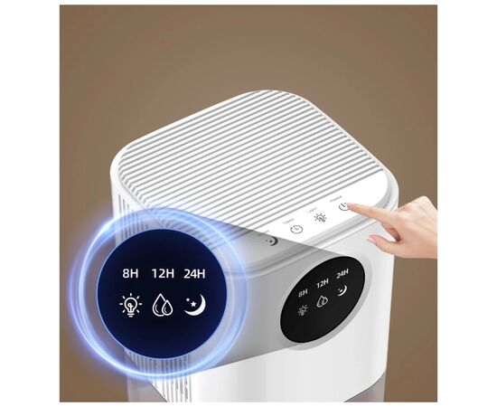 Осушувач повітря Hyundai HDSH003UA 350мл.на добу, 25м.кв, 22,5Вт, дисплей, ел.кер-ня, таймер (HDSH003UA), зображення 11