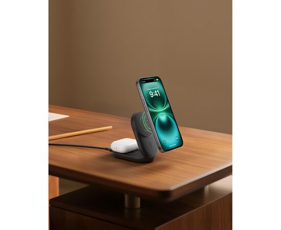 Зарядное устройство Belkin UltraCharge Wireless 2-in-1 25W black (WIZ039KQBK), изображение 8