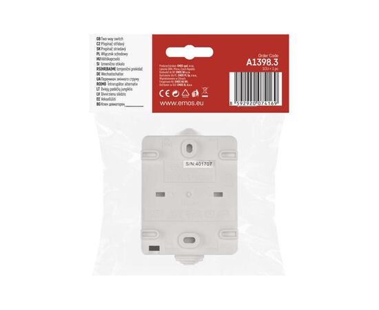 Выключатель EMOS C.1,6 IP54 (A1398.3), изображение 6