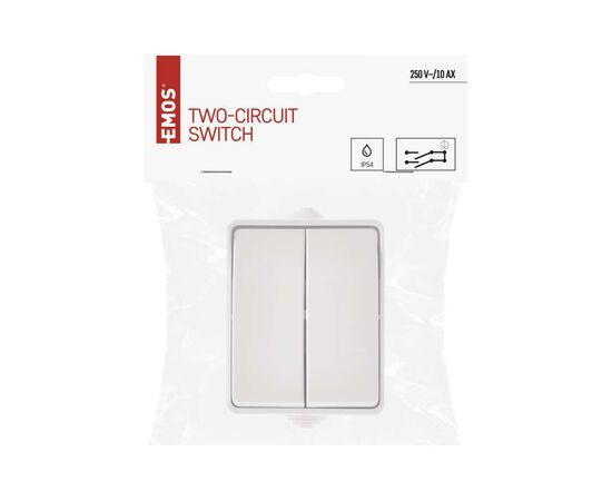 Выключатель EMOS C.5 IP54 (A1398.4), изображение 5