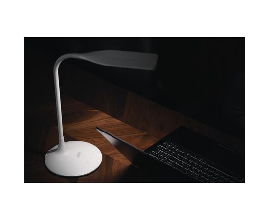 Настільна лампа 2E 7Вт 3000K 4000K 5700K 2200мАг USB-A без БЖ білий (2E-DL2240), зображення 12