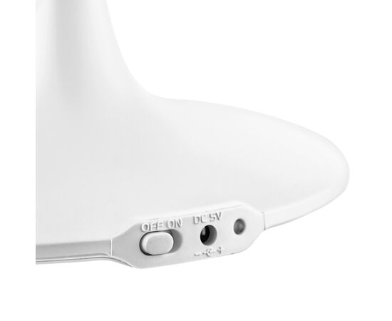 Настільна лампа 2E 7Вт 3000K 4000K 5700K 2200мАг USB-A без БЖ білий (2E-DL2240), зображення 5