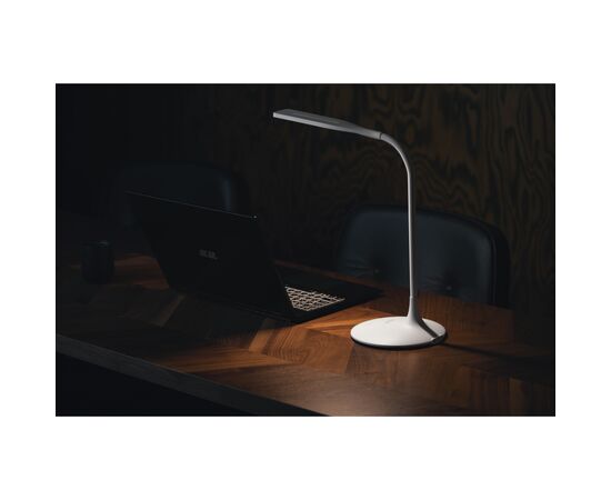 Настільна лампа 2E 7Вт 3000K 4000K 5700K 2200мАг USB-A без БЖ білий (2E-DL2240), зображення 9