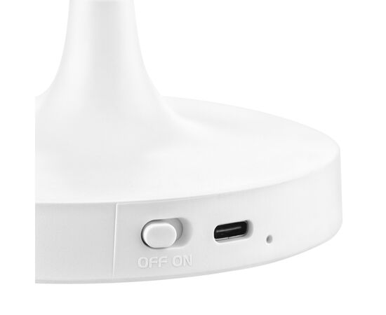 Настільна лампа 2E 9Вт 3000K 4000K 5700K 2200мАг USB-С без БЖ білий (2E-DL2236), зображення 5