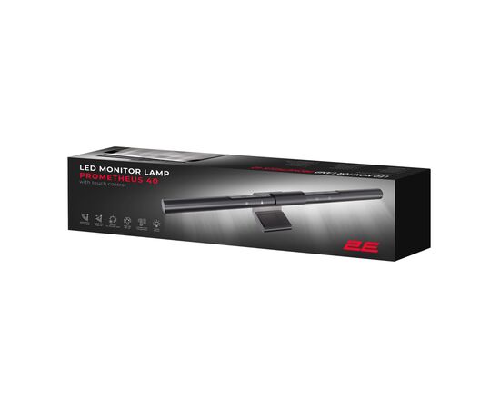 Настільна лампа 2E PROMETHEUS 40 5Вт 3000-6500K DIM USB-C, чорний (2E-DL007BK), зображення 6