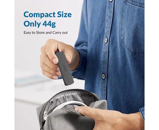 Концентратор Acer USB-C 5-in-1 3xUSB 3.0 + HDMI + USB-C gray (HP.DSCAB.021), изображение 6