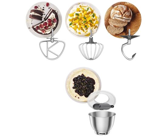 Кухонный комбайн Kenwood KZM 35.000 GY (KZM35.000GY), изображение 11