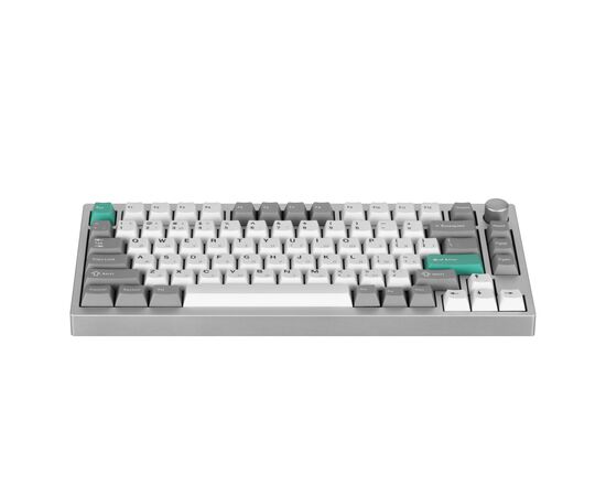 Клавіатура Lemokey P1 Pro Super Banana RGB Wireless/Bluetooth/USB Space Silver (P1P-X4-UA), зображення 5