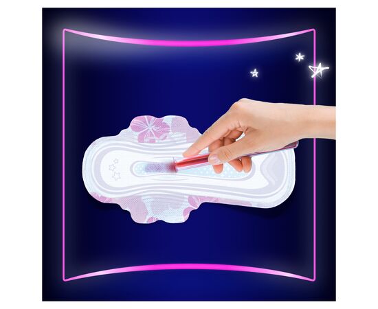 Гигиенические прокладки Always Platinum Secure Night Размер 4 30 шт. (8700216784573), изображение 5