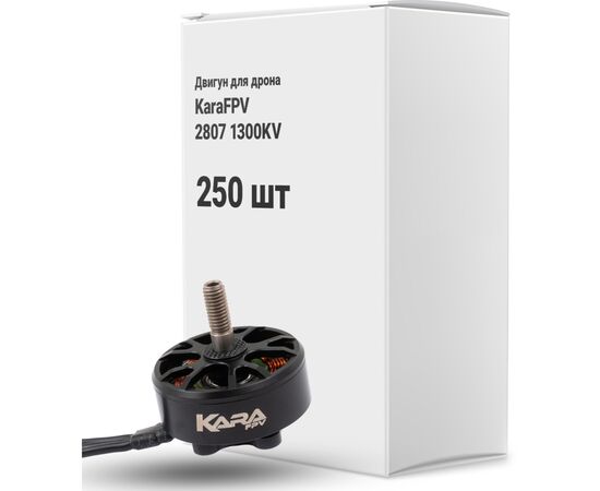 Двигатель для дрона KaraFPV 2807 1300KV упаковка 250 шт. (1I20029BOX250)