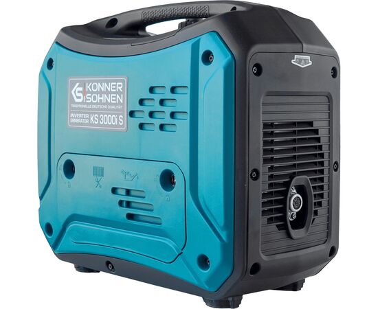 Генератор Konner&Sohnen інверторний KS3000IS, 230V, 3.3kW, ручни (KS3000IS), зображення 3