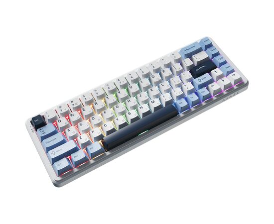Клавиатура Ajazz AK680 MAX Magnetic Switch RGB USB White (AK680-M-BWD-AW), изображение 2