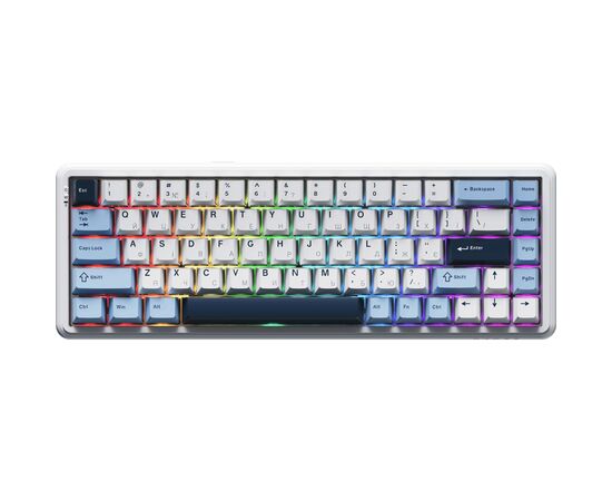 Клавиатура Ajazz AK680 MAX Magnetic Switch RGB USB White (AK680-M-BWD-AW)