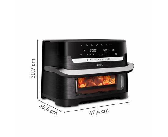 Мультипіч Tefal Dual Easy Fry Flex (EY9228E0), зображення 4