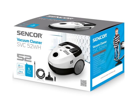 Пылесос Sencor SVC 52WH, изображение 2