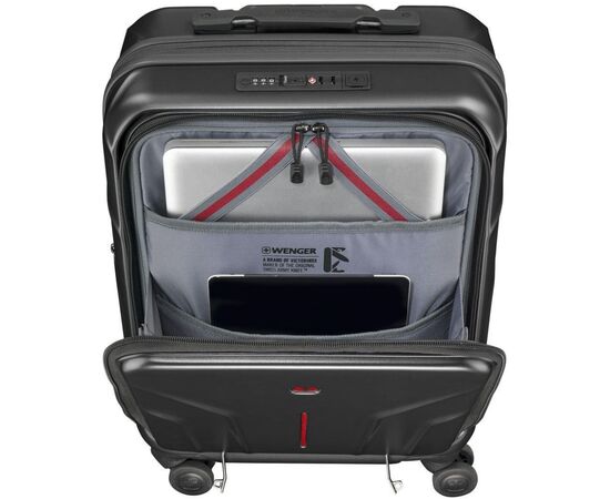 Чемодан Wenger Amplix Hardside Carry-On чорна (653323), изображение 8