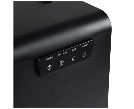 Осушувач повітря Hyundai HDSH002UA 1л.на добу, 25м.кв, 70Вт, фуккція зволоження, ел.кер-н (HDSH002UA), зображення 8