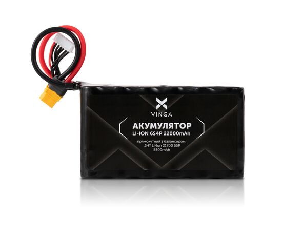 Аккумуляторный блок Vinga Li-Ion 6S4P 22000mAh з балансувальним дротом (V6S4P-22000MAH)