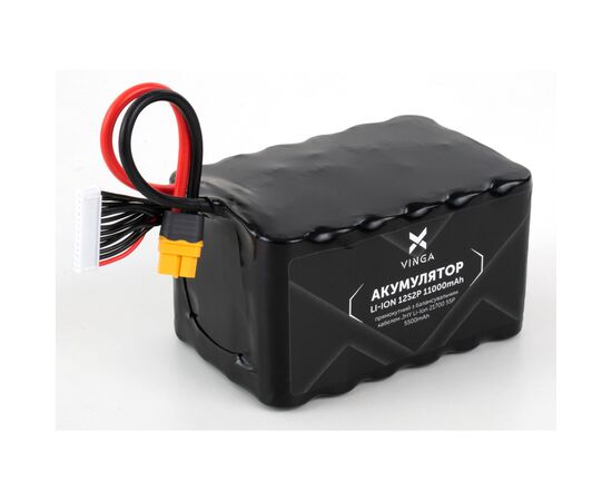 Акумуляторний блок Vinga Li-Ion 12S2P 11000mAh з балансувальним дротом (V12S2P-22000MAH), зображення 2