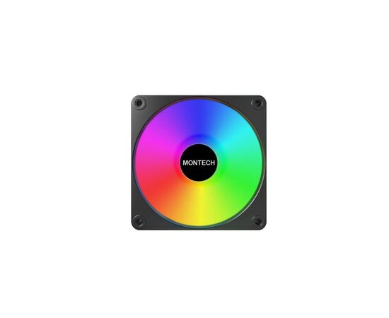 Кулер для корпуса MONTECH GF120R V2 ARGB PWM 3 (GF120R V2 ARGB PWM 3I1(B)), изображение 2