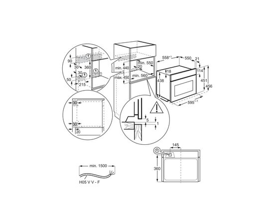 Микроволновая печь Electrolux EVM8E09X, изображение 6