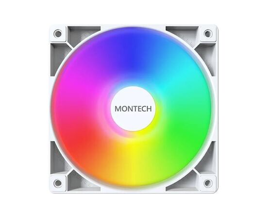 Кулер для корпуса MONTECH GF120R V2 ARGB PWM 3 (GF120R V2 ARGB PWM 3I1(W)), изображение 2