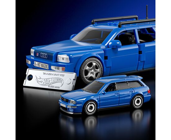 Машина Hot Wheels Brick Shop Speed Audi Avant RS2 (JGR28), зображення 3