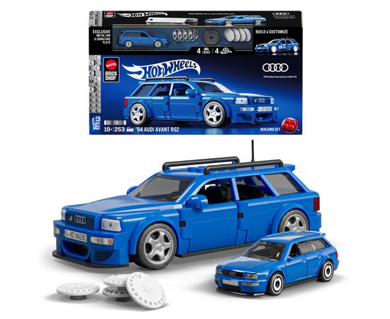Машина Hot Wheels Brick Shop Speed Audi Avant RS2 (JGR28)
