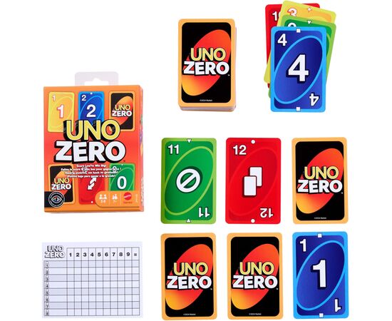 Настільна гра UNO Zero (JHH48), зображення 2