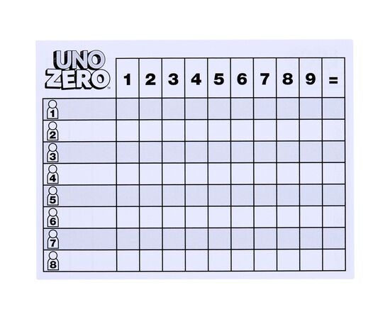 Настільна гра UNO Zero (JHH48), зображення 4