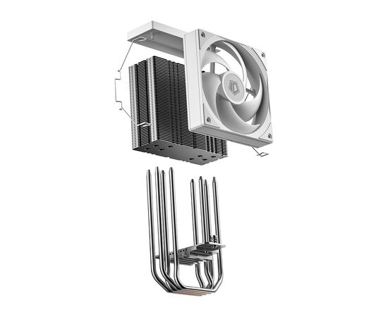 Кулер для процессора ID-Cooling FROZN A410 SE WHITE, изображение 8