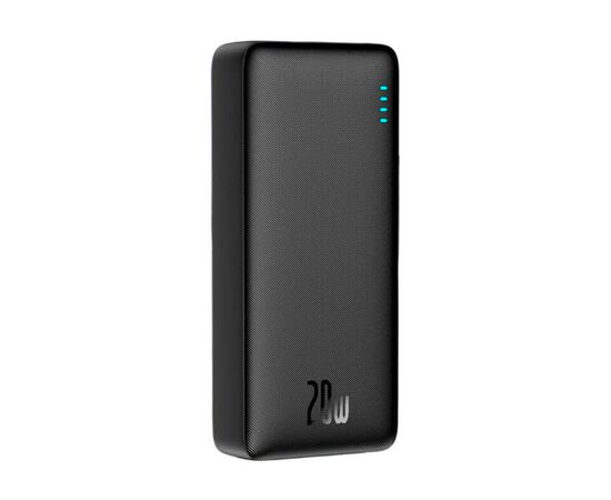 Батарея универсальная Baseus Airpow 20000mAh 20W PD/3.0, QC/3.0, black (P10022804113-00), изображение 2