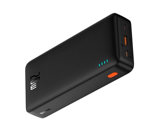 Батарея универсальная Baseus Airpow 20000mAh 20W PD/3.0, QC/3.0, black (P10022804113-00), изображение 3